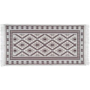Kusový oboustranný vzorovaný koberec - běhoun KILIM RAM hnědá 70x140 cm Multidecor