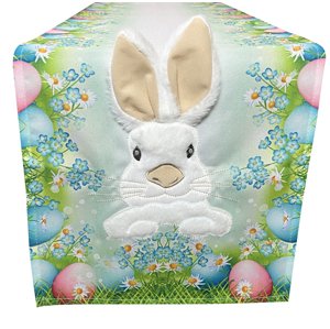 Velikonoční ubrus - běhoun na stůl 3D EASTER BUNNY I. 35x170 cm Mybesthome