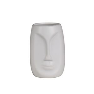Koupelnový keramický set CLINT bílá Mybesthome název: kalíšek na zubní kartáček