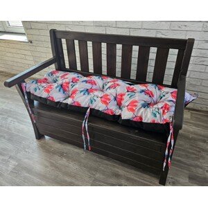 Prošívané sezení na lavici WILSON vzor 132 různé rozměry, polstr na zahradní lavici - sedák Mybesthome Rozměr: 120x40 cm