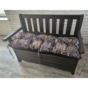 Prošívané sezení na lavici WILSON vzor 139 různé rozměry, polstr na zahradní lavici - sedák Mybesthome Rozměr: 120x40 cm