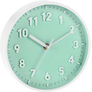 -SEGNALE SEGNALE Nástěnné hodiny ručičkové 20 cm zelená KO-837000760zele