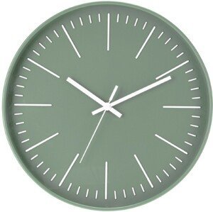 -SEGNALE SEGNALE Nástěnné hodiny na zeď 30 cm zelená KO-837362120