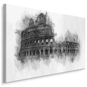 Plátno Kresba Kolosea V Římě Varianta: 100x70
