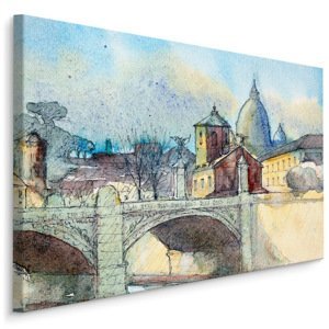 MyBestHome BOX Plátno Most V Římě Varianta: 30x20