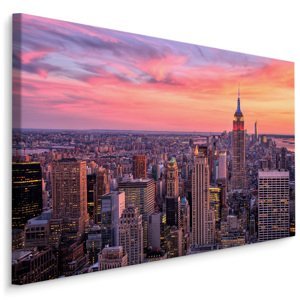 Plátno Panorama Města New York IV. Varianta: 30x20