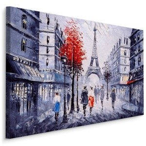 Plátno Paříž V Barvách Varianta: 100x70
