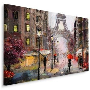 Plátno Deštivý Den V Paříži Varianta: 30x20