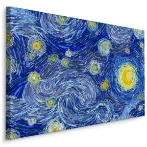 MyBestHome BOX Plátno Hvězdná Noc Ve Stylu Vincenta Van Gogha Varianta: 100x70
