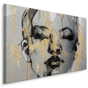 MyBestHome BOX Plátno Umělecký Portrét Ženy Varianta: 40x30