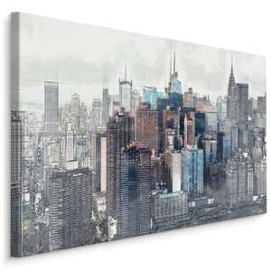 Plátno Panorama Města New Yorku Varianta: 30x20