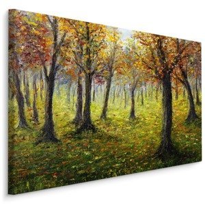 Plátno Podzimní Lesní Krajina II. Varianta: 30x20