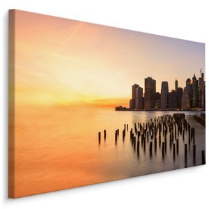 Plátno Západ Slunce V New Yorku II. Varianta: 70x50