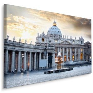 Plátno Bazilika Svatého Petra Ve Vatikánu Varianta: 120x80