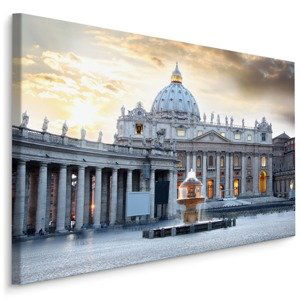 Plátno Bazilika Svatého Petra Ve Vatikánu Varianta: 90x60