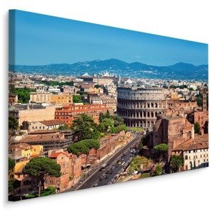 Plátno Panorama Říma 3D Varianta: 120x80