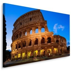 Plátno Pohled Na Koloseum Ve Večerních Hodinách Varianta: 120x80