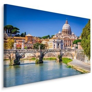 Plátno Svatý Anděl V Římě Varianta: 100x70