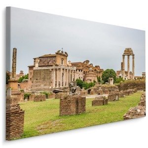 Plátno 3D Pohled Na Forum Romanum Varianta: 100x70