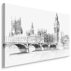 Plátno Londýnské Panorama Varianta: 120x80