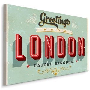 Plátno Pozdravy Z Londýna Varianta: 100x70