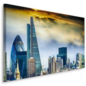 Plátno Londýnské Mrakodrapy 3D Varianta: 120x80