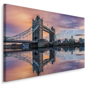 Plátno Tower Bridge V Barvách Varianta: 120x80