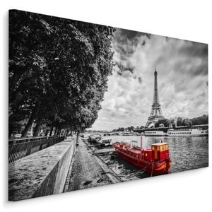 Plátno Řeka Seina V Paříži II. Varianta: 120x80