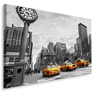 Plátno Žluté Taxíky V New Yorku Varianta: 120x80