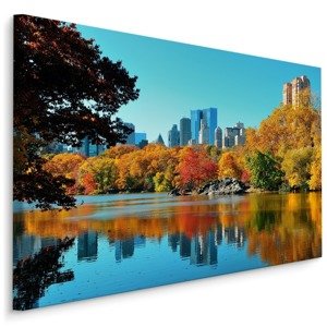 Plátno Central Park Na Podzim Varianta: 40x30