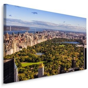 Plátno Letecký Pohled Na New York City Varianta: 100x70