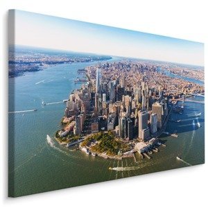 Plátno Letecký Pohled Na Manhattan Varianta: 100x70
