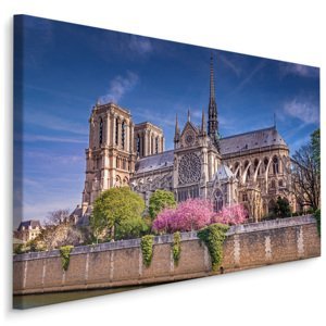 Plátno Katedrála Notre Dame, Paříž II. Varianta: 100x70