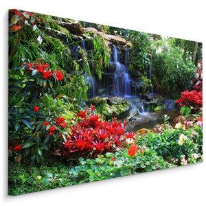 Plátno Vodopád V Tropické Zahradě Varianta: 120x80