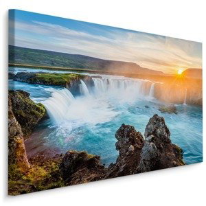 Plátno Vodopád Godafoss Na Islandu Varianta: 100x70