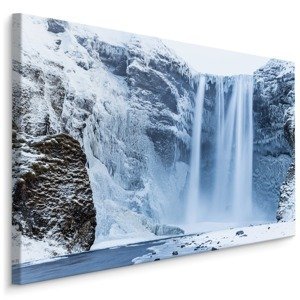 Plátno Vodopád V Zimě Varianta: 120x80