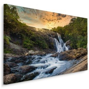 Plátno Bakerovy Vodopády Na Srí Lance Varianta: 100x70