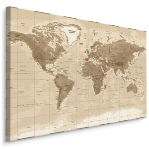 MyBestHome BOX Plátno Mapa Států Varianta: 70x50
