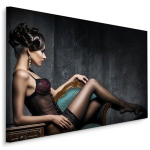 MyBestHome BOX Plátno Women in Black Varianta: 100x70