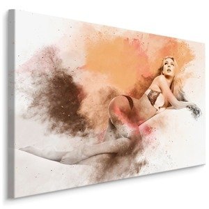 MyBestHome BOX Plátno Plátno Woman In Lingerie II. Varianta: 120x80