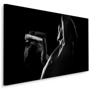 MyBestHome BOX Plátno Silhouettes In BW Varianta: 100x70