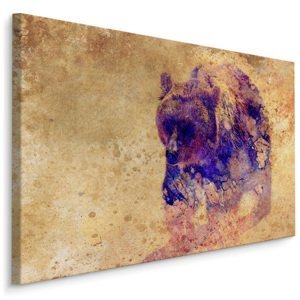 MyBestHome BOX Plátno Divoký Medvěd Varianta: 90x60