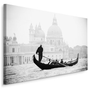 Plátno Obraz Benátky v černobílé Varianta: 100x70