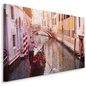 Plátno Benátská Gondola I. Varianta: 120x80
