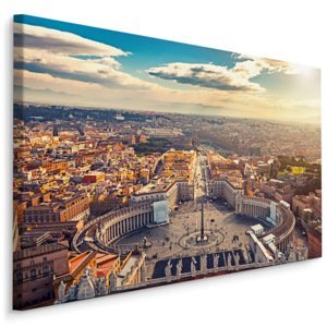 Plátno Pohled Na Řím Varianta: 120x80