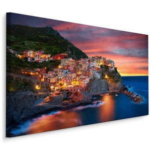 Plátno Město Manarola, Itálie Varianta: 30x20