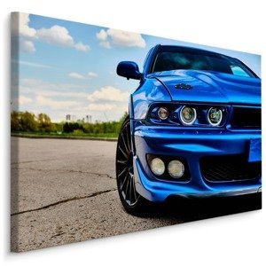 MyBestHome BOX Plátno Sportovní Modré Auto A Příroda Varianta: 100x70