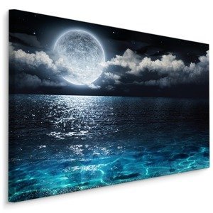 Plátno Moře V Noci S Měsícem Varianta: 30x20