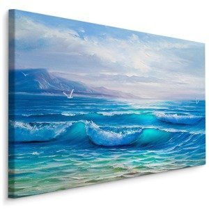 Plátno Malovaný Mořský Horizont Varianta: 100x70