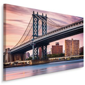 MyBestHome BOX Plátno Manhattan Bridge Varianta: 70x50